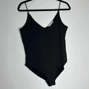 Gaze Black Bodysuit